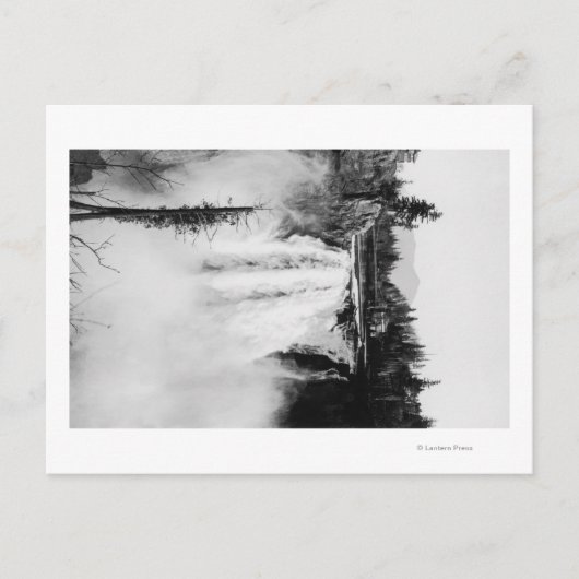 スノクアルミー滝アンドロッジ,ワシントンフォトグラップ ポストカード (正面)