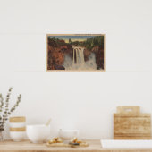 スノクアルミー滝ズ, WA -滝のビュー&ロッジ ポスター (キッチン)