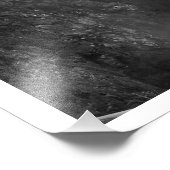 「スノクアルミー秋」白黒 フォトプリント (角)