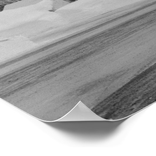 スノクアルミーWA – サミットインスキーエリア写真 ポスター (角)