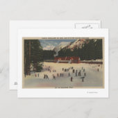 スノコアルミー スキーエリア、ワシントン州 - スキーの景色 ポストカード (正面/裏面)