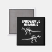 スノサウルス・ミラビリス 新しい恐竜の化石 マグネット (正面/裏面)