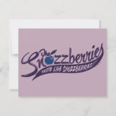 スノズベリーズはスノズベリーズの味がする！ ノートカード (正面)