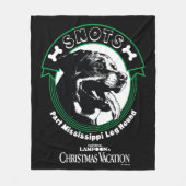 スノッツパートミシシッピレッグハウンド フリースブランケット (正面)