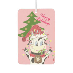 スノベル飾のクリスマスツリー カーエアーフレッシュナー
