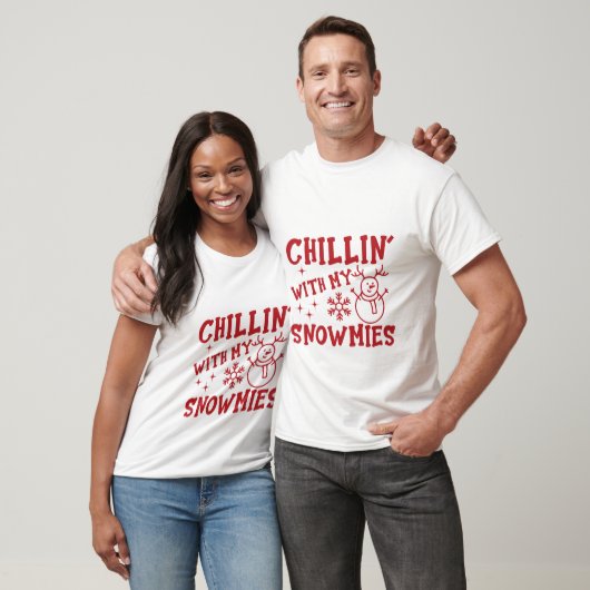 スノミーたちとくつろぎクリスマスTシャツ Tシャツ (ユニセックス)