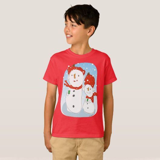 スノメン Tシャツ (正面フル)