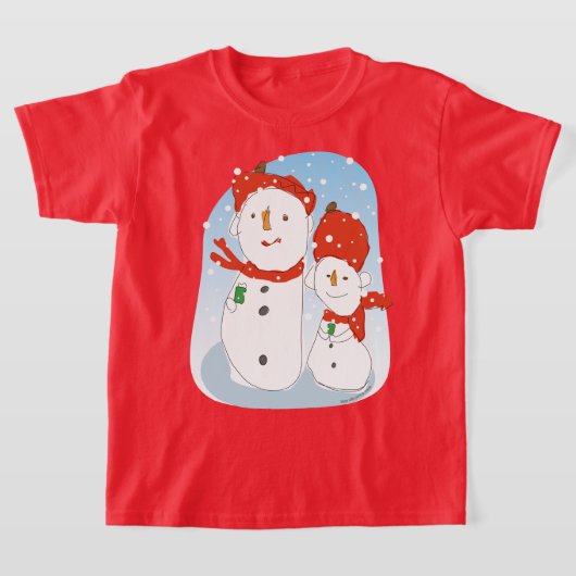 スノメン Tシャツ (レイダウン)