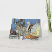 スノーアイスクイーンロシアのプリンセストナカイ カード (正面)