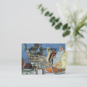 スノーアイスクイーンロシアのプリンセストナカイ 名刺 (スタンド正面)