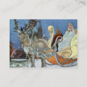 スノーアイスクイーンロシアのプリンセストナカイ 名刺 (裏面)