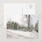 スノーイアムステルダムインザオランダ ポストカード (正面/裏面)