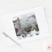 スノーイイエローストーン スクエアシール (封筒)