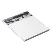 スノーイエラリーレイクカリフォルニア冬の風景 ノートパッド (アングル)