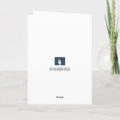 スノーイエーグレット カード (裏面)