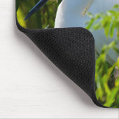 スノーイエーグレット マウスパッド (コーナー)