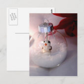 スノーイオーナメント ポストカード (正面/裏面)