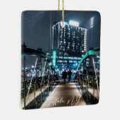 スノーイカナールサイドウォーク セラミックオーナメント (右)