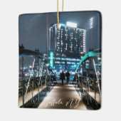 スノーイカナールサイドウォーク セラミックオーナメント (左)