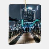 スノーイカナールサイドウォーク セラミックオーナメント (右)