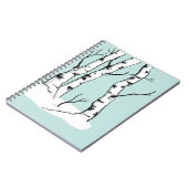 スノーイコロラド《植物》アスペンツリー ノートブック (左側)