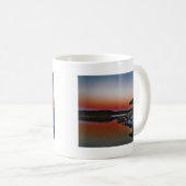 スノーイサンセットアットレイクアローワート波止場 コーヒーマグカップ (正面右)