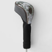 スノーイパインブランチ冬自然撮影 ゴルフヘッドカバー (アングル)