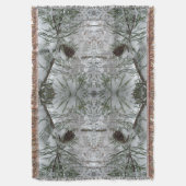 スノーイパインブランチ冬自然撮影 スローブランケット (正面縦)