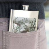 スノーイパインブランチ冬自然撮影 フラスク (インサイチュ)