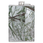 スノーイパインブランチ冬自然撮影 フラスク (裏面)