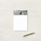 スノーイパインブランチ冬自然撮影 ポストイット (デスク上)