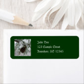 スノーイパインブランチ冬自然撮影 ラベル (インサイチュ)