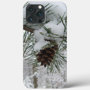スノーイパインブランチ冬自然撮影 iPhone 13 PRO MAXケース