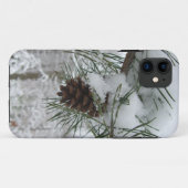 スノーイパインブランチ冬自然撮影 Case-Mate iPhoneケース (裏面(横))