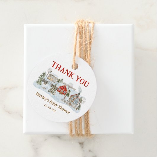 スノーイビレッジウィンターホリデーサンキューユユー フェイバータグ (インサイチュ)