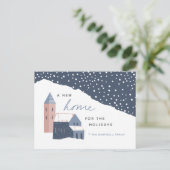 スノーイビレッジホリデームービングアナウンスメントハガキ シーズンポストカード (スタンド正面)