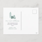 スノーイビレッジホリデームービングアナウンスメントハガキ シーズンポストカード (裏面)