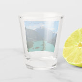 スノーイマウンテンターコイズレイクインワシントン ショットグラス (裏面)