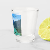 スノーイマウンテンターコイズレイクインワシントン ショットグラス (右)