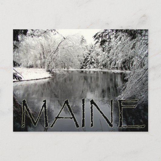 スノーイリバー ポストカード (正面)