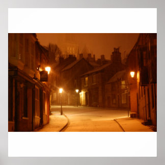 スノーインリンカーンプリント ポスター