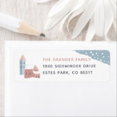 スノーイヴィレッジ差出人住所ラベル ラベル (インサイチュ)