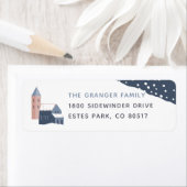 スノーイヴィレッジ差出人住所ラベル ラベル (インサイチュ)