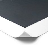 スノーイーアルパインセレニティヴィンテージアート ポスター (角)