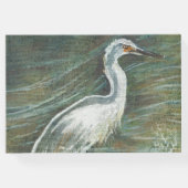 スノーイーグレットショアバードビーチハウスゲストブック ゲストブック (裏面)