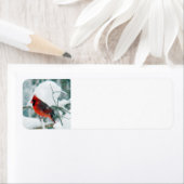 スノーイ（鳥）ショウジョウコウカンチョウ ラベル (インサイチュ)