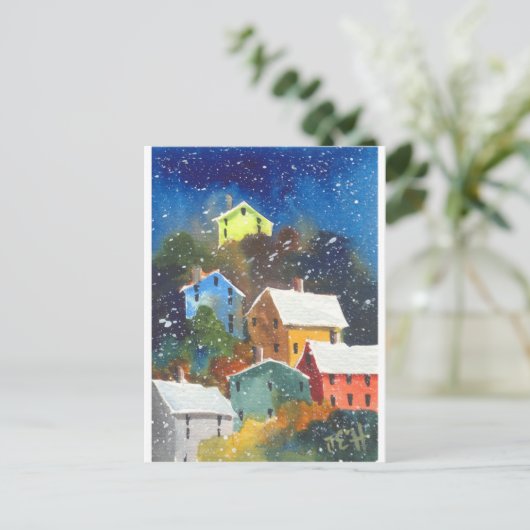 スノーウィヒルサイドハウシズ ポストカード (スタンド正面)