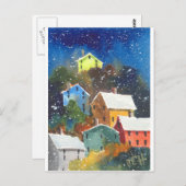 スノーウィヒルサイドハウシズ ポストカード (正面/裏面)