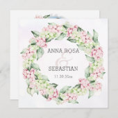 *~*スノーウィンターベリーAR12 QR RSVP Boho 結婚's 招待状 (正面/裏面)