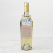 スノーウィーウィンターウッドランド《鳥》アメリカゴガラ&イレックスベリー ボトルネックタグ (ボトル)